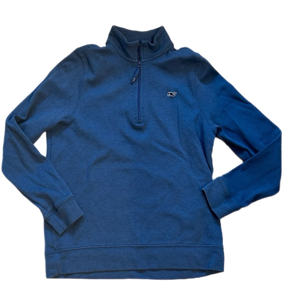 Vineyard Vines Kids Blue Zip-Up Top